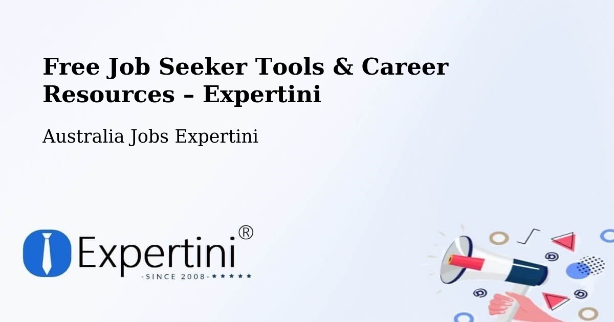 Free Job Seeker Tools & Career Resources – Bindoon - Bindoon, Australia Jobs Expertini