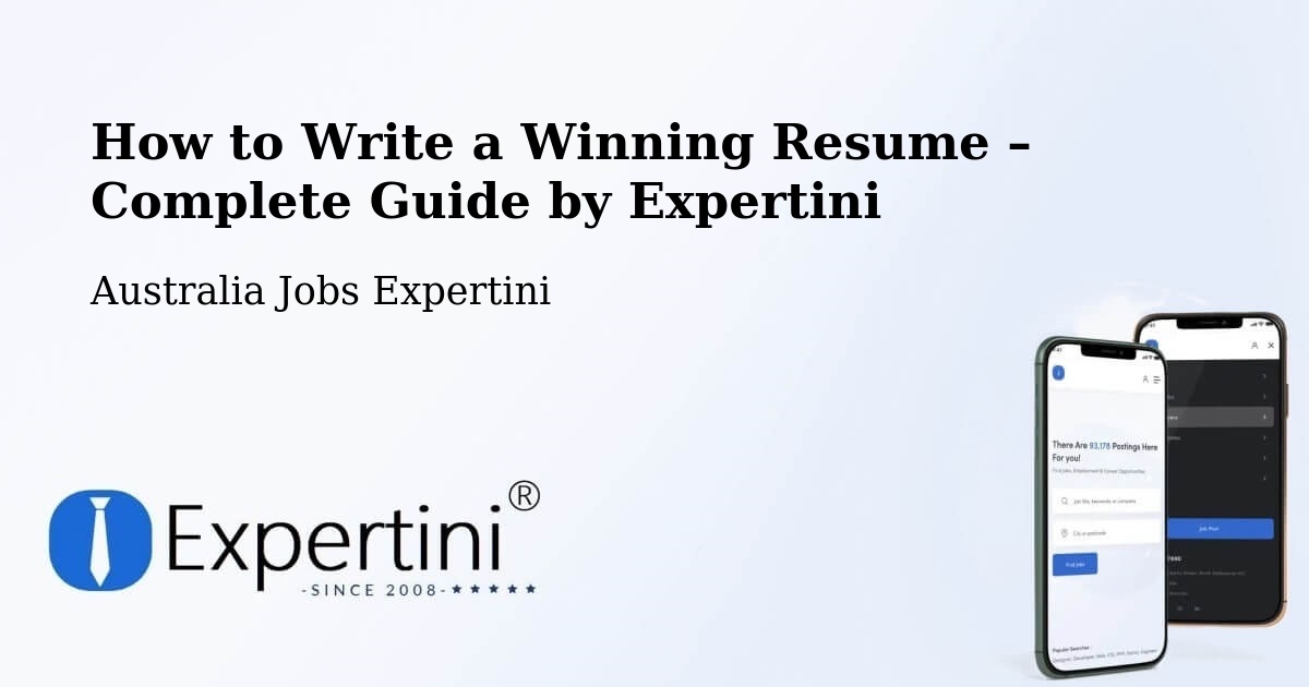 Resume Writing Guide for Job Seekers – Bindoon - Bindoon, Australia Jobs Expertini