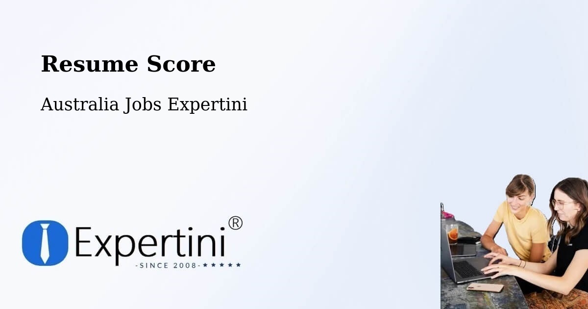 Resume Score & Job Description Match Tool – Bindoon - Australia Jobs Expertini